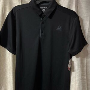 Reebok Men's Charcoal Polo Shirt